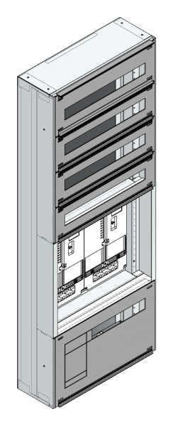 MEHLER - Maskenzählerverteiler+RW OÖ, Salzburg für TN-Netz, außen B505xH1325xT175mm