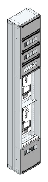 MEHLER - Maskenzählerverteiler+RW Kärnten für TN-Netz, außen B290xH1775xT175mm