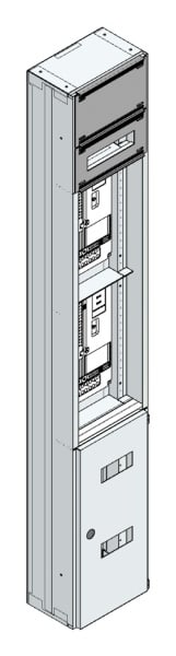 MEHLER - Maskenzählerverteiler+RW Steiermark für TN-Netz, außen B290xH1775xT175mm