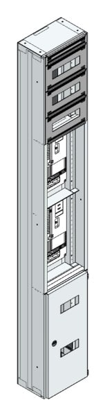 MEHLER - Maskenzählerverteiler+RW Steiermark für TN-Netz, außen B290xH1950xT175mm