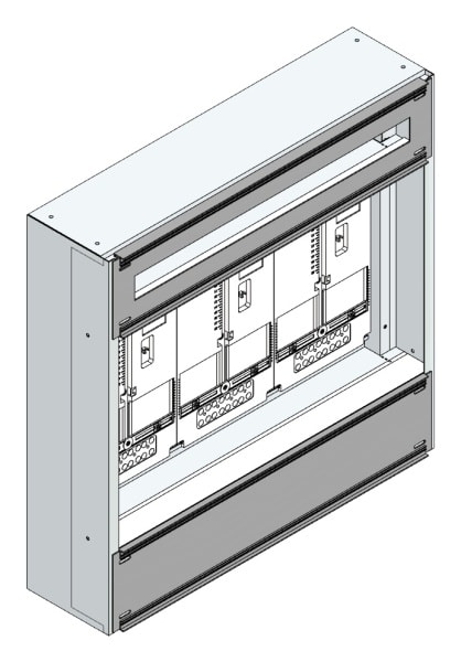 MEHLER - Maskenzählerverteiler+RW NÖ Netz für TN-Netz, außen B705xH700xT175mm