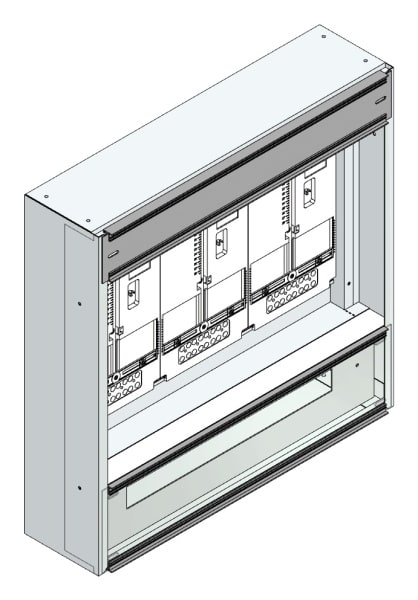 MEHLER - Maskenzählerverteiler+RW Vorarlberg für TN-Netz, außen B705xH700xT175mm