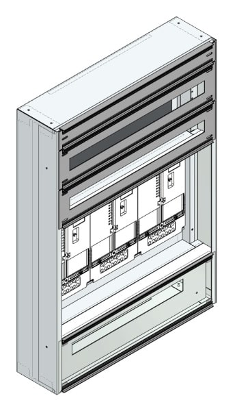 MEHLER - Maskenzählerverteiler+RW Vorarlberg für TN-Netz, außen B705xH1000xT175mm
