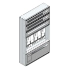 MEHLER - Maskenzählerverteiler+RW OÖ, Salzburg für TN-Netz, außen B705xH1150xT175mm