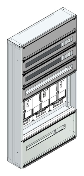 MEHLER - Maskenzählerverteiler+RW Vorarlberg für TN-Netz, außen B705xH1325xT175mm