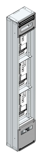 MEHLER - Maskenzählerverteiler+RW Kärnten für TN-Netz, außen B290xH1775xT175mm