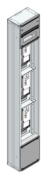 MEHLER - Maskenzählerverteiler+RW NÖ Netz für TN-Netz, außen B290xH1775xT175mm
