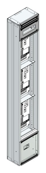 MEHLER - Maskenzählerverteiler+RW Vorarlberg für TN-Netz, außen B290xH1775xT175mm