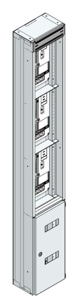 MEHLER - Maskenzählerverteiler+RW Steiermark für TN-Netz, außen B290xH1950xT175mm