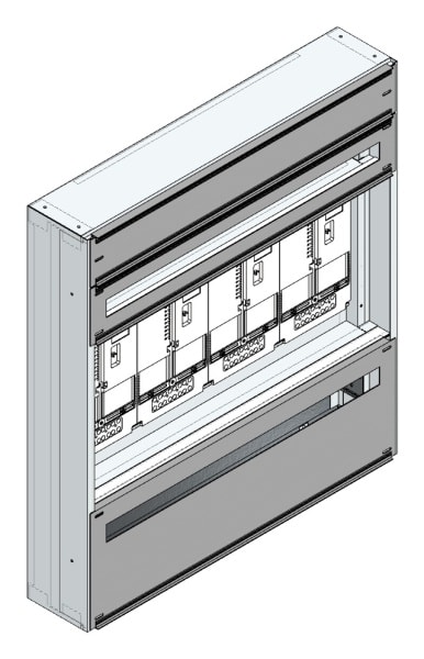 MEHLER - Maskenzählerverteiler+RW Tirol für TN-Netz, außen B915xH1000xT175mm