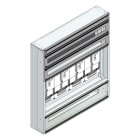 MEHLER - Maskenzählerverteiler+RW Vorarlberg für TN-Netz, außen B915xH1000xT175mm