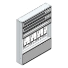 MEHLER - Maskenzählerverteiler+RW Wiener Netze für TN-Netz, außen B915xH1150xT175mm