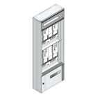 MEHLER - Maskenzählerverteiler+RW Steiermark für TN-Netz, außen B505xH1325xT175mm