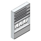 MEHLER - Maskenzählerverteiler+RW NÖ Netz für TN-Netz, außen B915xH1325xT175mm