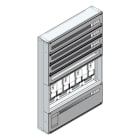 MEHLER - Maskenzählerverteiler+RW OÖ, Salzburg für TN-Netz, außen B915xH1325xT175mm