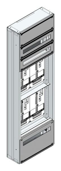 MEHLER - Maskenzählerverteiler+RW Tirol für TN-Netz, außen B505xH1625xT175mm