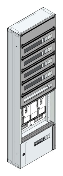MEHLER - Maskenzählerverteiler+RW Steiermark für TN-Netz, außen B505xH1625xT175mm