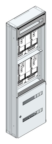 MEHLER - Maskenzählerverteiler+RW Steiermark für TN-Netz, außen B505xH1625xT175mm