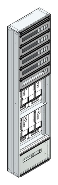 MEHLER - Maskenzählerverteiler+RW Vorarlberg für TN-Netz, außen B505xH1950xT175mm