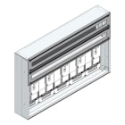 MEHLER - Maskenzählerverteiler+RW Wiener Netze für TN-Netz, außen B1125xH700xT175mm