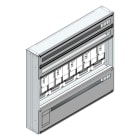 MEHLER - Maskenzählerverteiler+RW OÖ, Salzburg für TN-Netz, außen B1125xH1000xT175mm