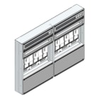 MEHLER - Maskenzählerverteiler+RW NÖ Netz für TN-Netz, außen B1410xH1000xT175mm