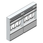 MEHLER - Maskenzählerverteiler+RW Wiener Netze für TN-Netz, außen B1410xH1000xT175mm