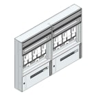 MEHLER - Maskenzählerverteiler+RW Steiermark für TN-Netz, außen B1410xH1000xT175mm