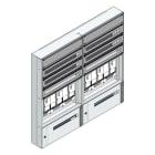 MEHLER - Maskenzählerverteiler+RW Steiermark für TN-Netz, außen B1410xH1325xT175mm
