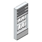 MEHLER - Maskenzählerverteiler+RW NÖ Netz für TN-Netz, außen B705xH1625xT175mm