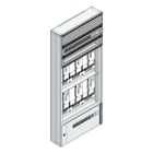MEHLER - Maskenzählerverteiler+RW Steiermark für TN-Netz, außen B705xH1625xT175mm