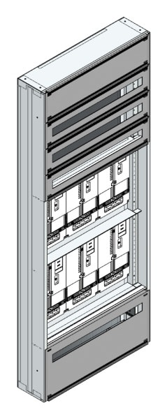 MEHLER - Maskenzählerverteiler+RW Kärnten für TN-Netz, außen B705xH1775xT175mm