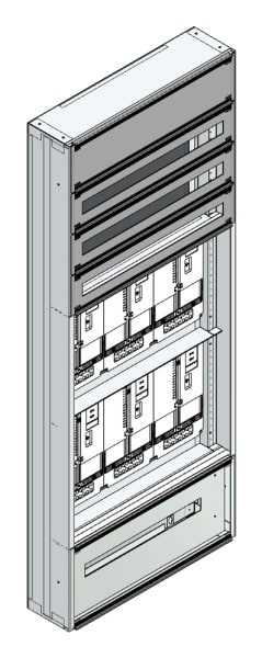 MEHLER - Maskenzählerverteiler+RW Vorarlberg für TN-Netz, außen B705xH1775xT175mm
