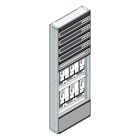 MEHLER - Maskenzählerverteiler+RW Wiener Netze für TN-Netz, außen B705xH1950xT175mm
