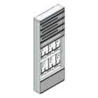 MEHLER - Maskenzählerverteiler+RW, 6ZP für TN-Netz, außen B705xH1775xT175mm
