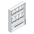 MEHLER - Maskenzählerverteiler+RW Steiermark für TN-Netz, außen B915xH1150xT175mm