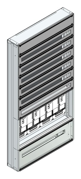 MEHLER - Maskenzählerverteiler+RW Vorarlberg für TN-Netz, außen B915xH1775xT175mm