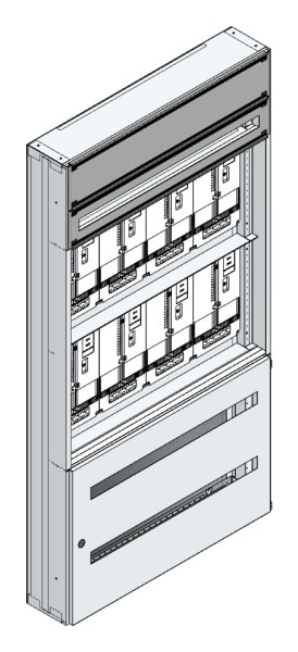 MEHLER - Maskenzählerverteiler+RW Steiermark für TN-Netz, außen B915xH1775xT175mm