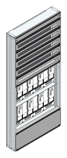 MEHLER - Maskenzählerverteiler+RW NÖ Netz für TN-Netz, außen B915xH1950xT175mm