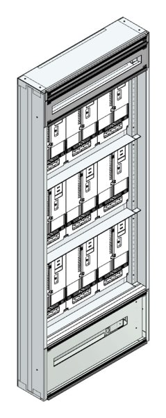 MEHLER - Maskenzählerverteiler+RW Vorarlberg für TN-Netz, außen B705xH1775xT175mm