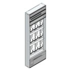 MEHLER - Maskenzählerverteiler+RW OÖ, Salzburg für TN-Netz, außen B705xH1950xT175mm