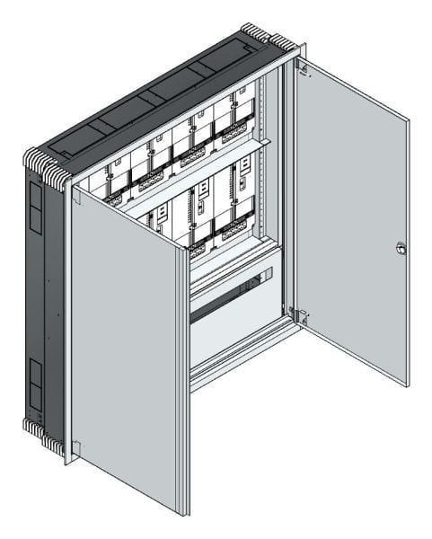 MEHLER - UP-Zählerverteiler+PW+UM Steiermark für TN-Netz, außen B1216xH1239xT245mm