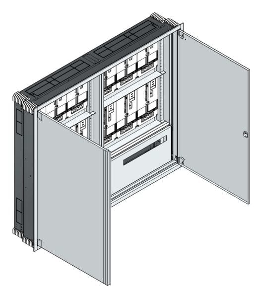 MEHLER - UP-Zählerverteiler+PW+UM Steiermark für TN-Netz, außen B1501xH1239xT245mm