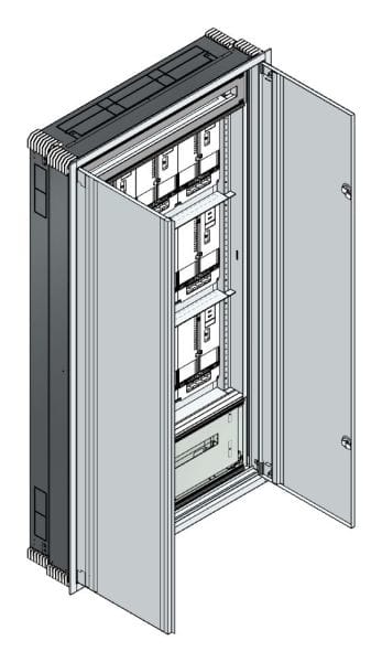 MEHLER - UP Zählerverteiler+PW+UM Vorarlberg für TN-Netz, außen B1006xH1864xT245mm