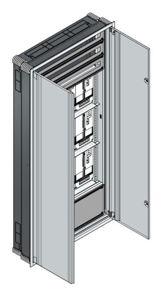 MEHLER - UP Zählerverteiler+PW+UM NÖ Netz für TN-Netz, außen B1006xH2039xT245mm