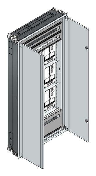 MEHLER - UP Zählerverteiler+PW+UM OÖ, Salzburg für TN-Netz, außen B1006xH2039xT245mm
