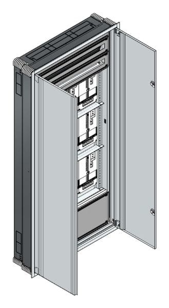 MEHLER - UP Zählerverteiler+PW+UM Wiener Netze für TN-Netz, außen B1006xH2039xT245mm