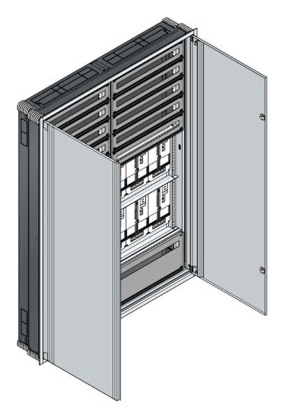 MEHLER - UP Zählerverteiler+PW+UM Tirol für TN-Netz, außen B1501xH2039xT245mm