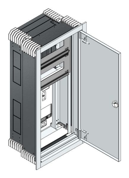 MEHLER - UP Zählerverteiler+PW+UM Wiener Netze für TN-Netz, außen B381xH789xT245mm