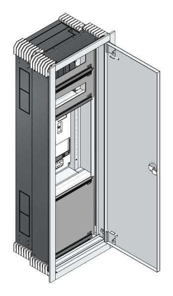 MEHLER - UP Zählerverteiler+PW+UM Wiener Netze für TN-Netz, außen B381xH1089xT245mm